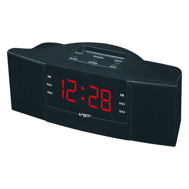 Clock Controlled Radio Clock With Am And Fm Channel Radio Led Clock Digital Radio Gift - Image 3